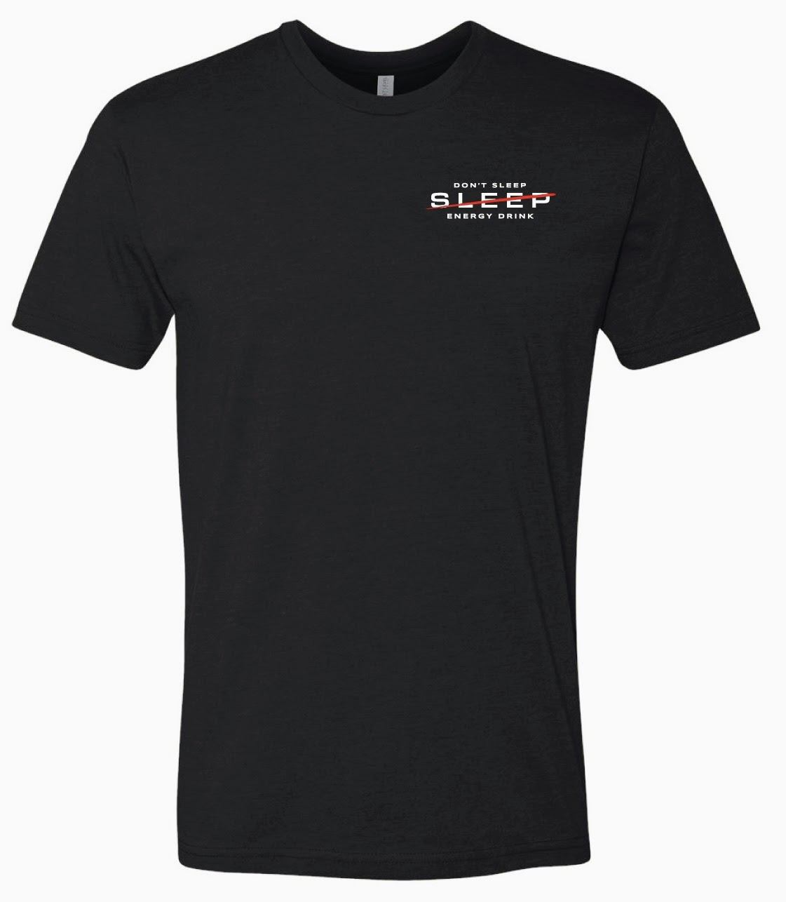 Don't Sleep Lightweight Cotton Blend Tee Shirt