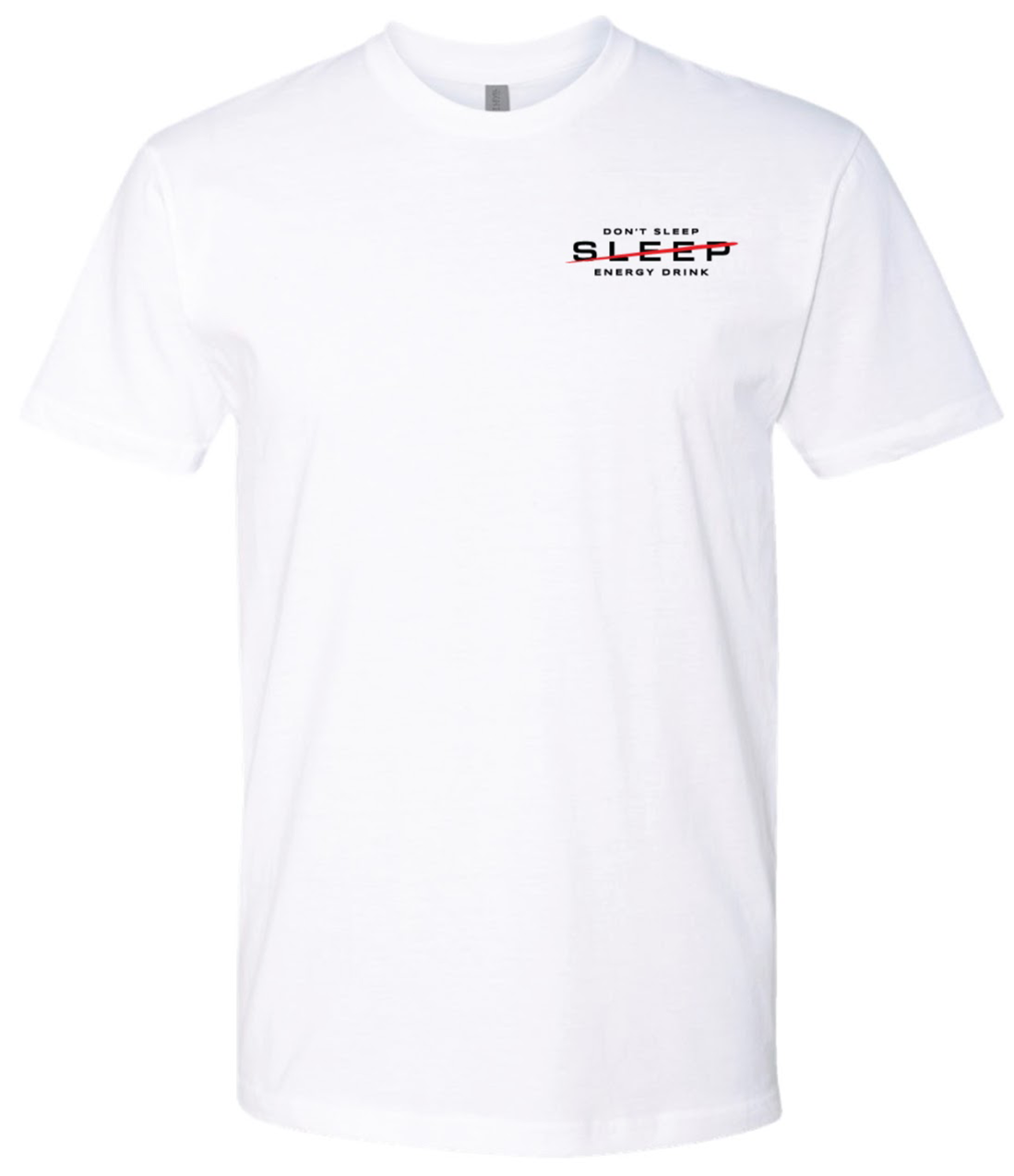 Don't Sleep Lightweight Cotton Blend Tee Shirt