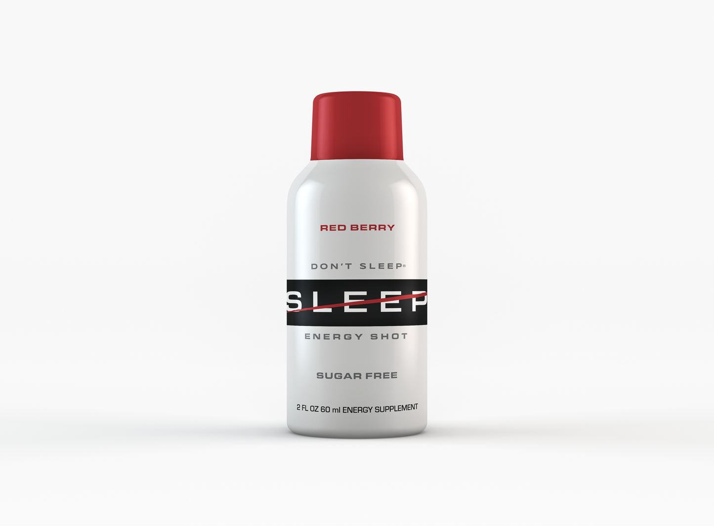 Don't Sleep Energy Shot - Red Berry (12 Pack)