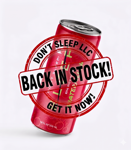12oz Zero Sugar Watermelon Energy Drink Can
